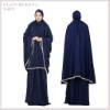 Mukena Tazbiya Plain Navy